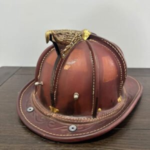 2019 Cairns N5A New Yorker Natural Leather Fire Helmet