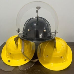 Cairns 880 Smoothie Fire Helmets. 2 yellow, 1 black