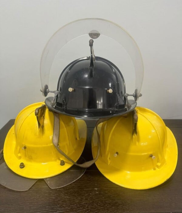 Cairns 880 Smoothie Fire Helmets. 2 yellow, 1 black