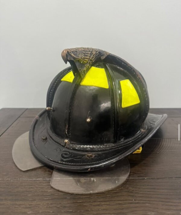 Cairns N6A Sam Houston Leather Fire Helmet. – MFG 2004 – Good Condition