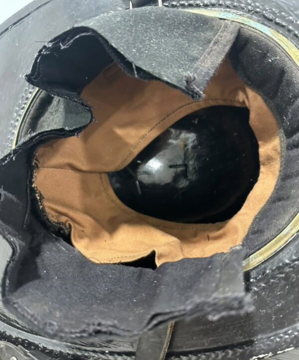 Cairns N5A New Yorker Leather Fire Helmet. – MFG 2020 – New - Image 7