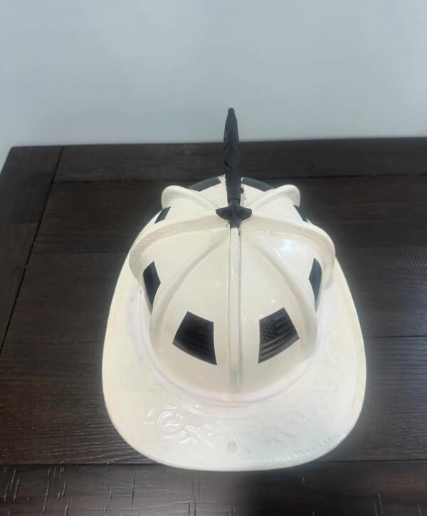 2024 Cairns N6A Sam Houston Leather Fire Helmet - Image 3