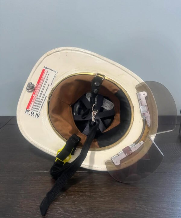 2024 Cairns N6A Sam Houston Leather Fire Helmet - Image 6