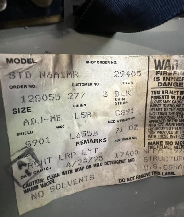 Cairns N6A – Medium – MFG 1995 – Good Condition - Image 7