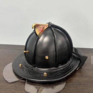 Cairns 5A Leather Fire Helmet – MFG 1979 – Good Condition