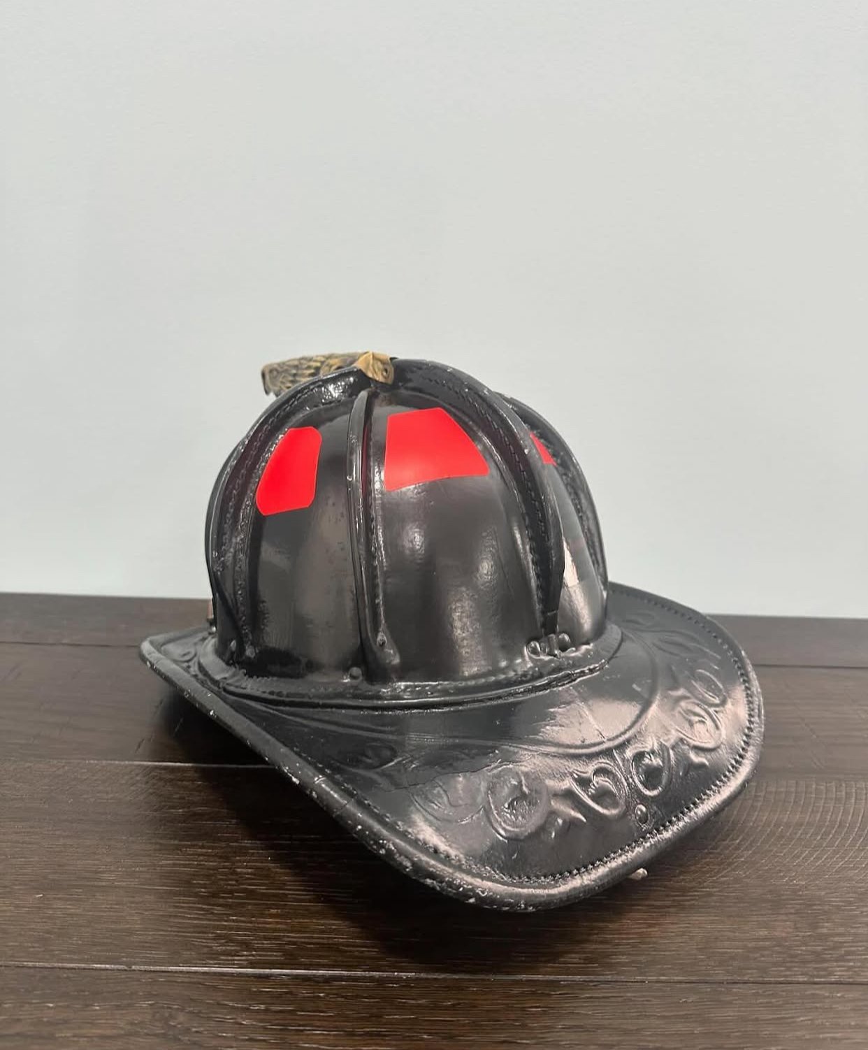 Cairns N5A New Yorker Leather Fire Helmet – MFG 2021 – New - Image 2