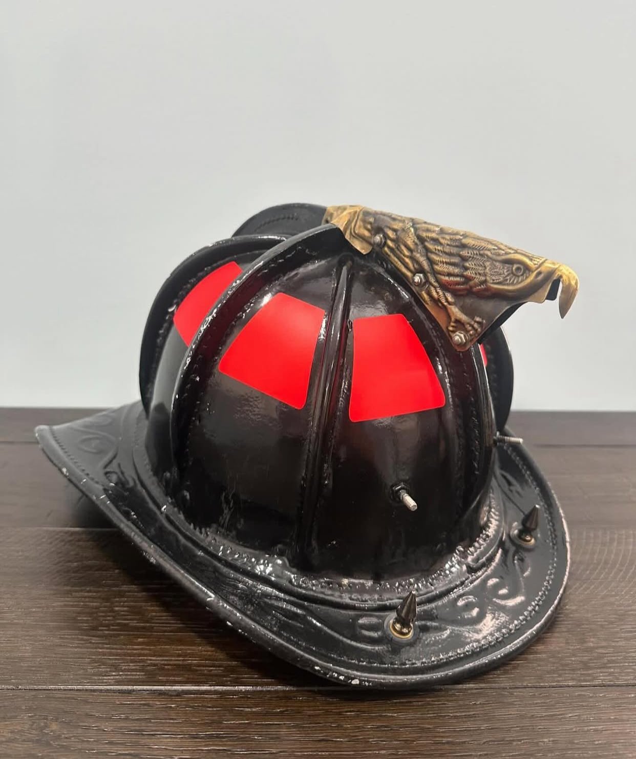Cairns N5A New Yorker Leather Fire Helmet – MFG 2021 – New - Image 5