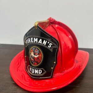 Cairns 5A Leather Fire Helmet – MFG 1981 – Used