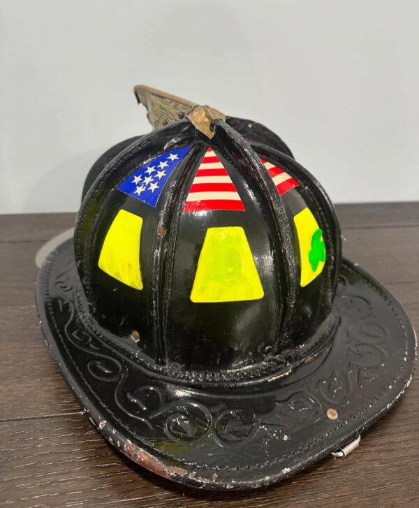 Cairns N5A New Yorker Leather Fire Helmet - Image 2