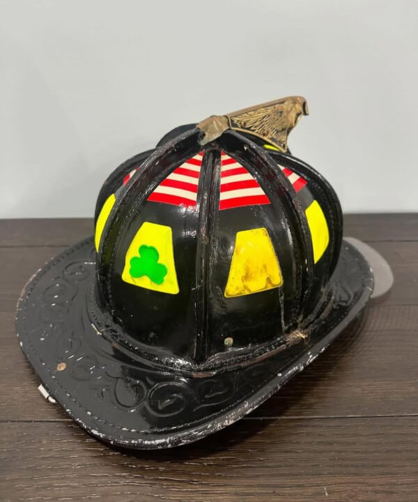 Cairns N5A New Yorker Leather Fire Helmet - Image 4