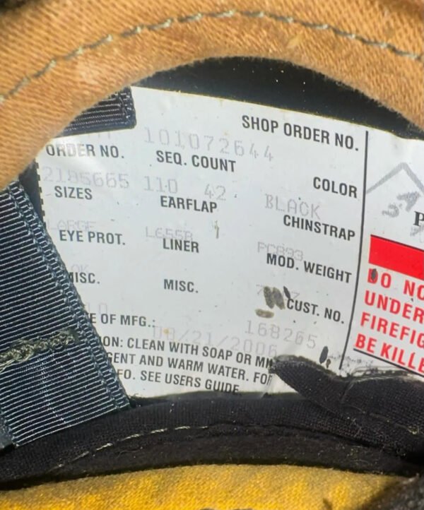 Cairns N5A New Yorker Leather Fire Helmet - Image 7