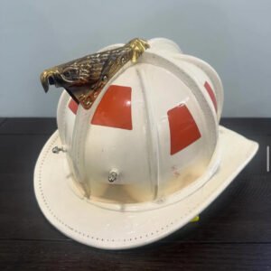 Cairns N6A Sam Houston Leather Fire Helmet. – MFG 2015 – Good Condition