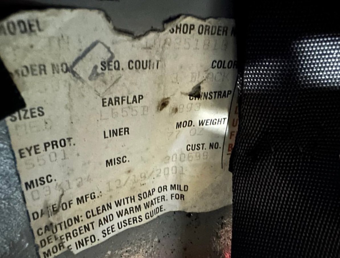 2001 Cairns N6A Firefighter helmets - Image 7